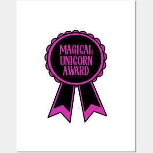 Magical Unicorn Award Posters and Art